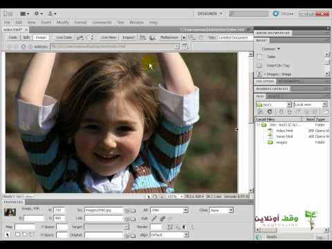 Adobe Dreamweaver cs5- 006- Deal with Images