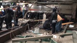 Более 100 человек получили ранения в результате крушения поезда в Нью-Джерси