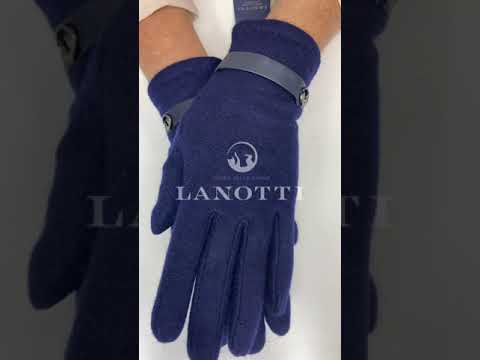 Перчатки Lanotti HNW190857/Синий