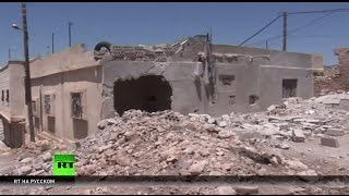 Съемочная группа RT на линии фронта: боевики ИГ обстреливают мирные поселки в провинции Хомс
