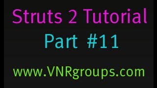 Struts 2 Tutorial Part 11 - Login Action