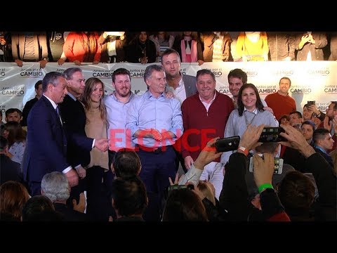 Macri y Pichetto en un encuentro regional con candidatos de Juntos por el Cambio