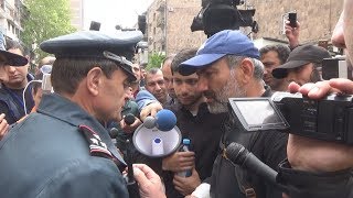 Никол Пашинян задержан после встречи с премьером