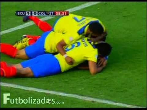 Gol de Christian Benítez a Colombia Gol de Christian Benítez a Colombia