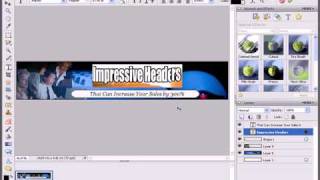 Photoshop Tutorial - Design a Header Graphic in 5 Minutes