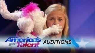 Darci Lynne: 12-Year-Old Singing Ventriloquist Gets Golden Buzzer - Americas Got Talent 2017Darci Lynne: 12-Year-Old Singing Ventriloquist Gets Golden Buzzer - Americas Got Talent 2017