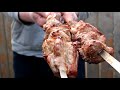 Фрагмент с конца видео Шашлык в луково-айранном маринаде Фрагмент с конца видео Шашлык в луково-айранном маринаде