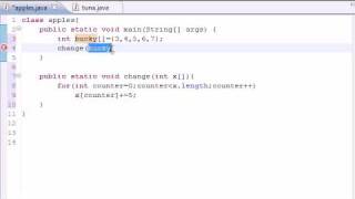 Java Programming Tutorial - 32 - Arrays in Methods