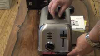 cuisinart classic 2 slice toaster