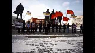 Митинг в поддержку п-ка Квачкова г.Новосибирск. часть2.