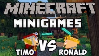 Ronald vs Timo: Minecraft minigames - DEEL 1