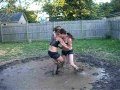 Backyard Mud Wrestling 3!!