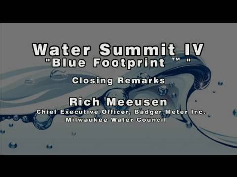 Milwaukee Water Summit IV | Program | Part 9