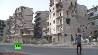 Новые жертвы и разрушения: корреспондент RT побывал в разоренном Алеппо