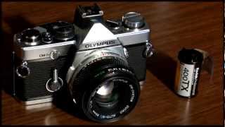 Olympus OM-2n - 35mm film SLR with 50mm f/1.8 Zuiko