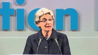 UNESCO Director-General Irina Bokova speaks at the World Education Forum 2015, Incheon, Korea