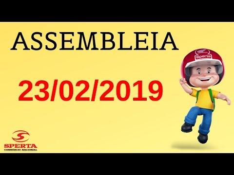 Sperta Consórcio - Assembleia - 23/02/2019