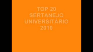 Novas Musicas Do Sertanejo Universitario 2010