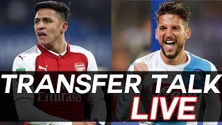 UNITED To Steal ALEXIS SANCHEZ Transfer from City? + Dries Mertens and More - TRANSFER TALK LIVE!UNITED To Steal ALEXIS SANCHEZ Transfer from City? + Dries Mertens and More - TRANSFER TALK LIVE!