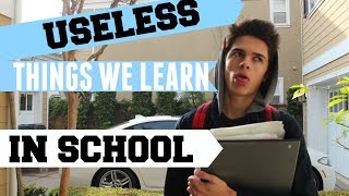 Useless Things We Learn In School | Brent RiveraUseless Things We Learn In School | Brent Rivera