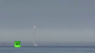 Пуск крылатой ракеты «Калибр» успешно произведен с АПЛ «Северодвинск»
