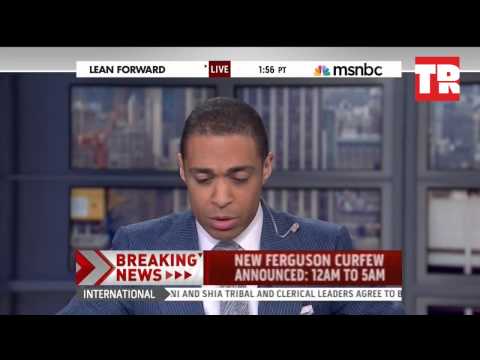 Anchor reacts in rage over (Ferguson) Curfew