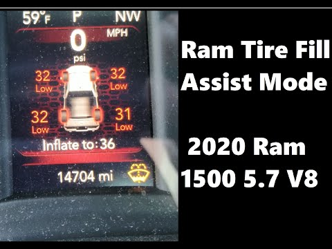 Come funziona il Tire fill assist del Ram 1500
