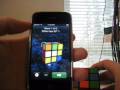 Quick demo of the CubeCheater iPhone app