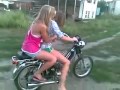 Girls Ride Motorcycle, Girls Motorcycle Fail