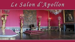 Versailles - Château de Versailles - salon d'Apollon - Por…