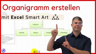 Ein Organigramm Mit Excel 10 Smart Art Erstellen Youtube
