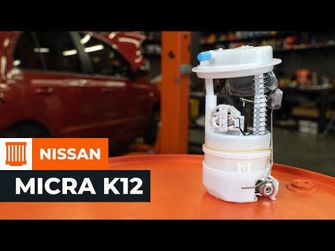 Sostituzione del filtro del carburante della Nissan Micra 1.4
