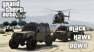 GTA 5 Black Hawk Down Official Movie Trailer 2014