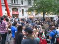 Occupy Wall Street drum circle in Liberty Square (Zuccotti Park)