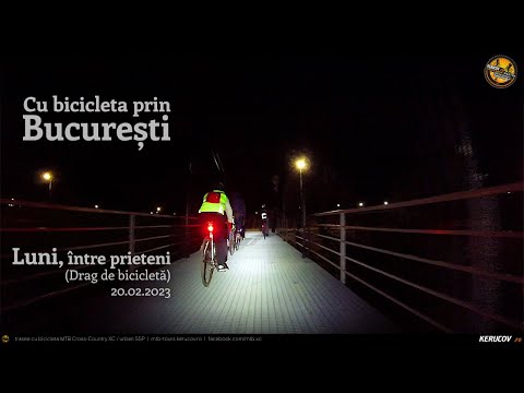 VIDEOCLIP Cu bicicleta prin Bucuresti / Luni, intre prieteni / 20 februarie 2023 [VIDEO]