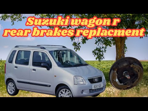 Come sostituire le ganasce dei freni posteriori della Suzuki Wagon R