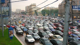 В сентябре в Москве прогнозируют многокилометровые пробки