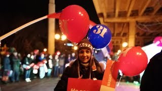 В Сочи сторонников Навального загнали под мост