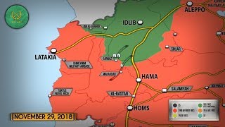 30 ноября 2018. Военная обстановка в Сирии. Россия заявила о 15 000 боевиках в Идлибе.
