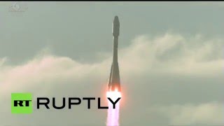Российская ракета-носитель «Союз» успешно стартовала с космодрома Куру