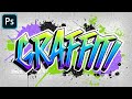 Graffiti Text Effect in Photoshop Tutorial (Editable & Easy)[1]