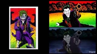 BATMAN: THE KILLING JOKE Trailer Redrawn – Comparison