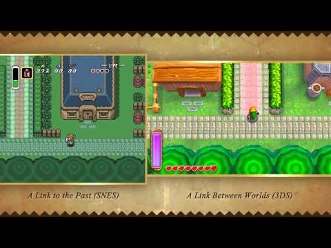 Comparando The Legend of Zelda: A Link to the Past y A Link Between Worlds Comparando The Legend of Zelda: A Link to the Past y A Link Between Worlds