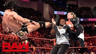 Dolph Ziggler and Drew McIntyre take down Titus Worldwide: Raw, April 16, 2018 Dolph Ziggler and Drew McIntyre take down Titus Worldwide: Raw, April 16, 2018