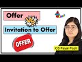 Offer and Invitation to Offer in Contract law Difference between Offer and Invitation to offer ICA