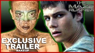 The Maze Runner Official Trailer Makeup Tutorial (2014) Dylan O'Brien Dystopian Movie HD