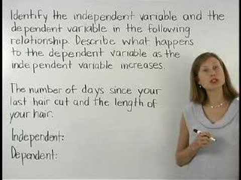 Independent and Dependent Variables - YourTeacher.com Independent and Dependent Variables - YourTeacher.com
