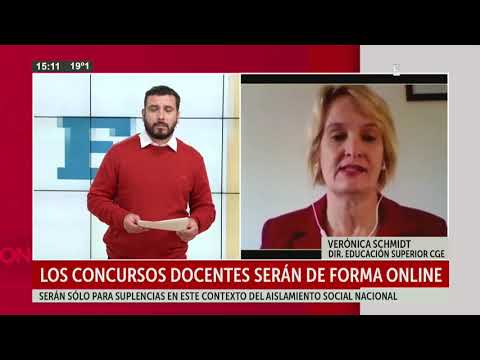 Los concursos docentes serán de manera on line