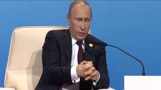 Путин об электронной торговле из Китая 10.11.2014 Деловой саммит форума АТЭС