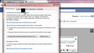 como activar la webcam el el facebook.